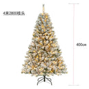 Árvore de Natal enorme artificial de 13 pés, árvore de Natal pré-iluminada flocada com neve com 2800 pontas de galhos, 900 luzes incandescentes