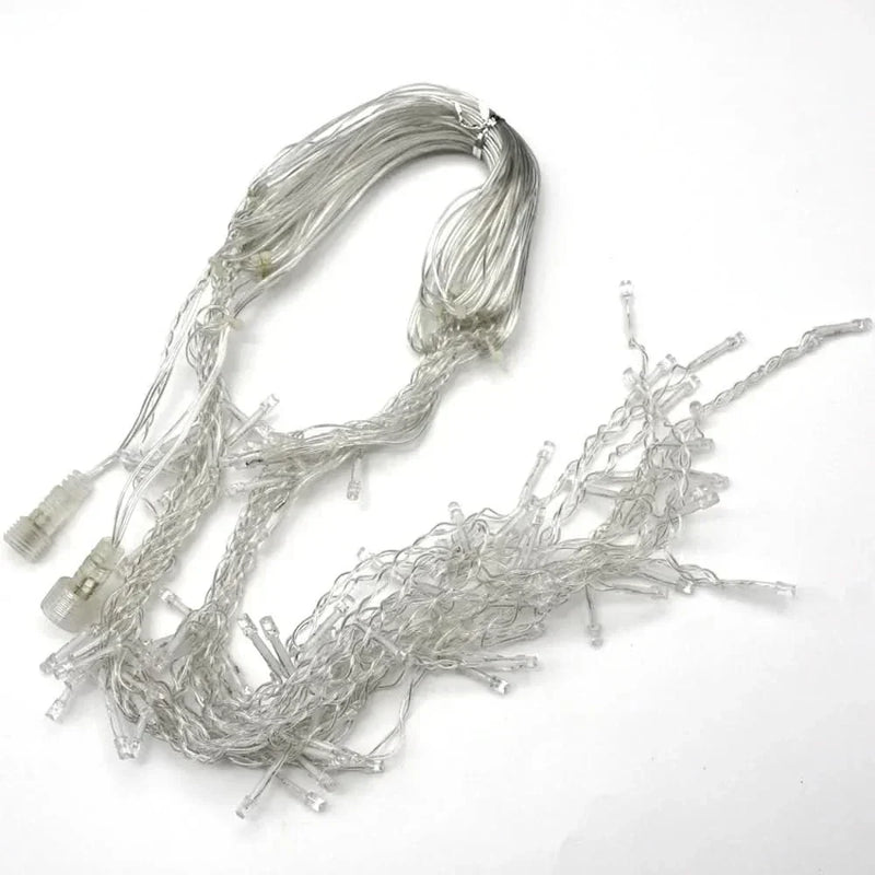 Cortina de Luzes LED Natalinas – Encanto e Magia para sua Casa