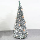 Nova árvore de natal retrátil reunindo pagode nevando árvore de natal decoração do feriado fontes de festa navidad xysds