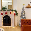 Árvore de Natal Retrátil Dobrável – Montagem Fácil, Decoração Premium