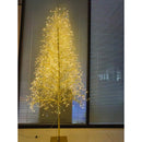 Árvore De Natal Fio De Fada 1380 Leds Com 60 Strobinho Warm 1,8m