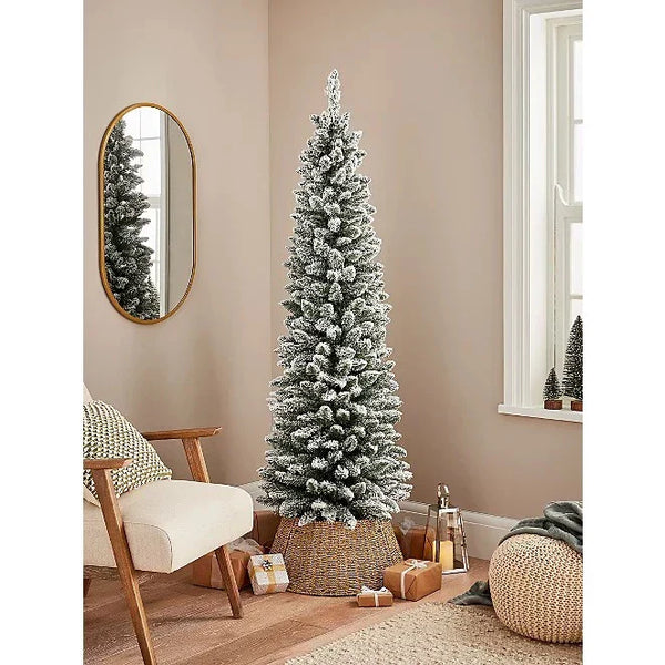 Árvore Slim Nevada: Elegância Natalina