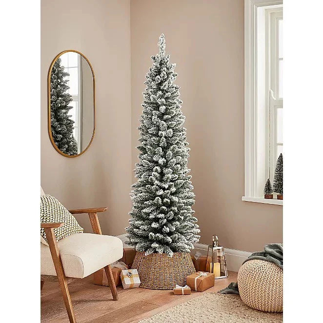 Árvore Slim Nevada: Elegância Natalina